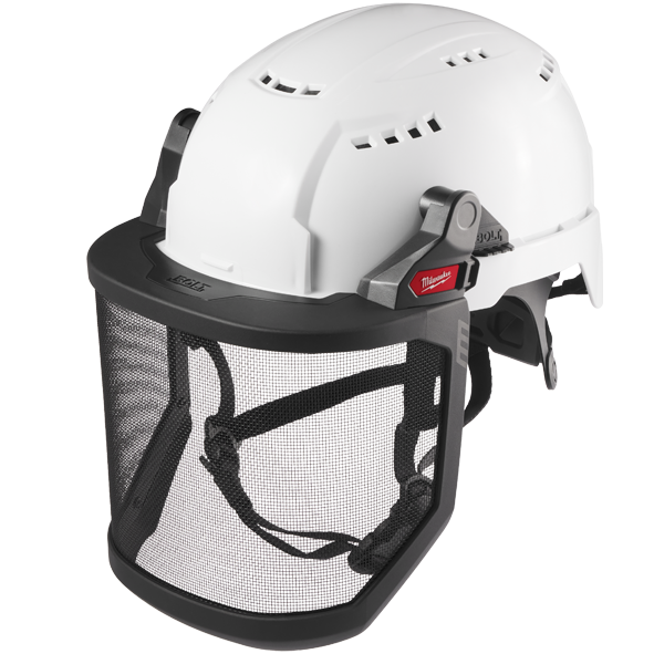 Milwaukee Tool Casque de sécurité BOLT blanc de type 1 classe E à bord avant sans ventilat